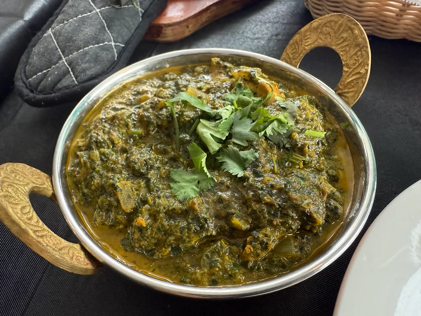 Takeout Himalayas dish at Kathmandu Los Altos in Los Altos, California